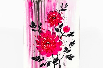 Paint Nite: In Full Bloom